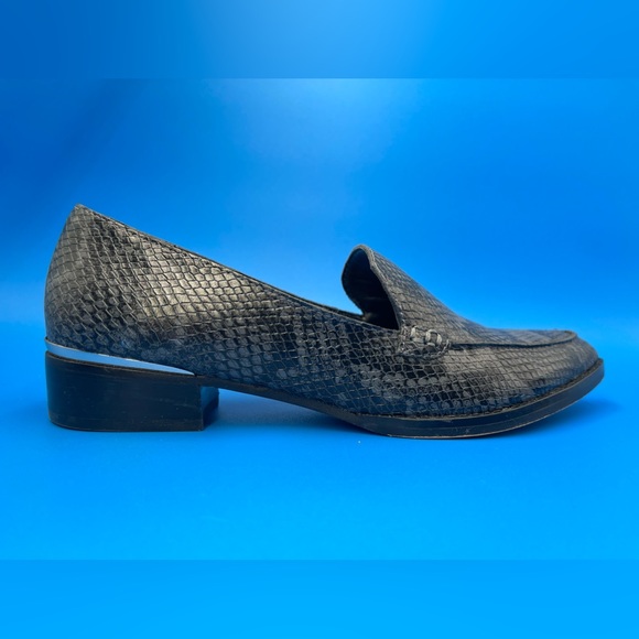 DOLCE VITA Arlene Charcoal Snake Print Oxford Shoes Women’s Size 8.5 - Picture 4 of 11